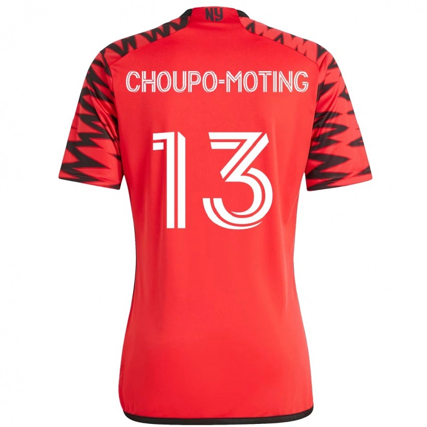 Danxen Niño Camiseta Eric-Maxim Choupo-Moting #13 Beige Negro 1ª Equipación 2025/26 La Camisa