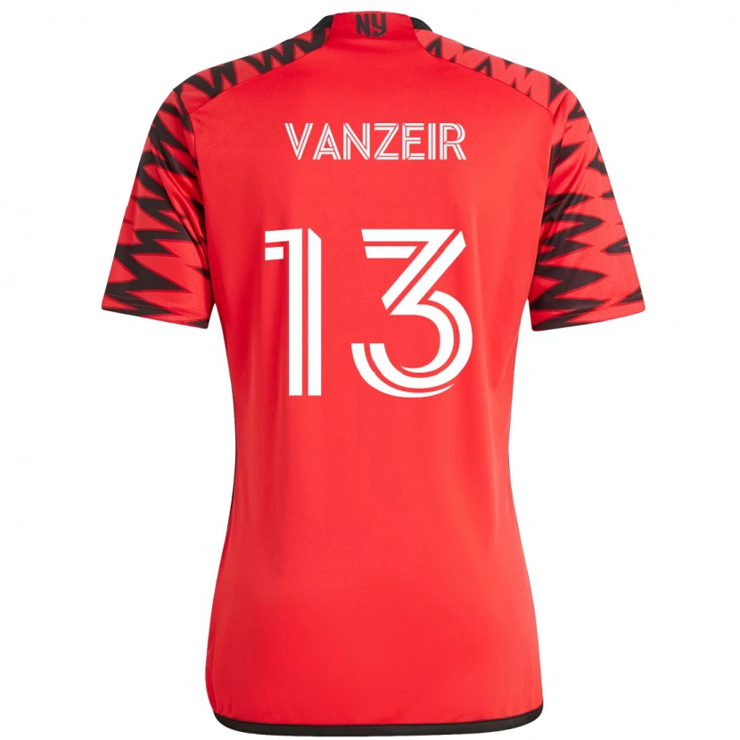 Danxen Niño Camiseta Dante Vanzeir #13 Beige Negro 1ª Equipación 2025/26 La Camisa