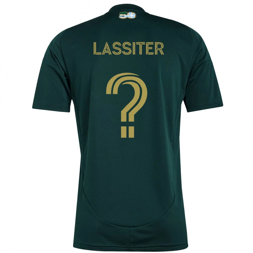 Danxen Niño Camiseta Ariel Lassiter #0 Beige Verde 1ª Equipación 2025/26 La Camisa