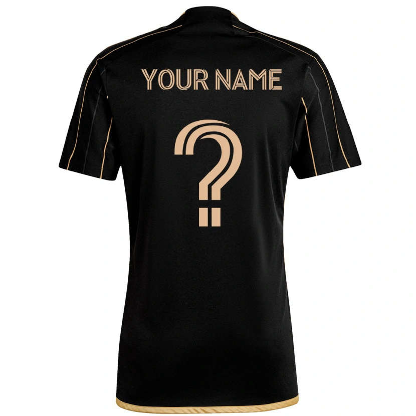 Danxen Niño Camiseta Su Nombre #0 Blanco Marrón 1ª Equipación 2025/26 La Camisa