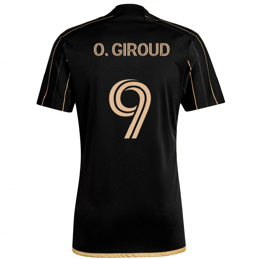Danxen Niño Camiseta Olivier Giroud #9 Blanco Marrón 1ª Equipación 2025/26 La Camisa