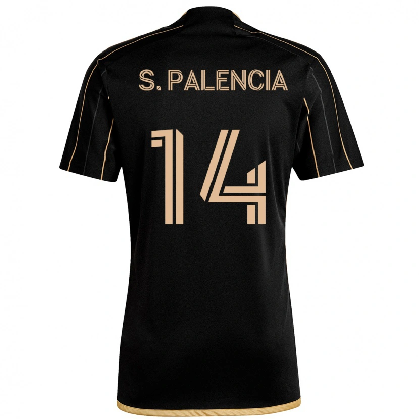 Danxen Niño Camiseta Sergi Palencia #14 Blanco Marrón 1ª Equipación 2025/26 La Camisa