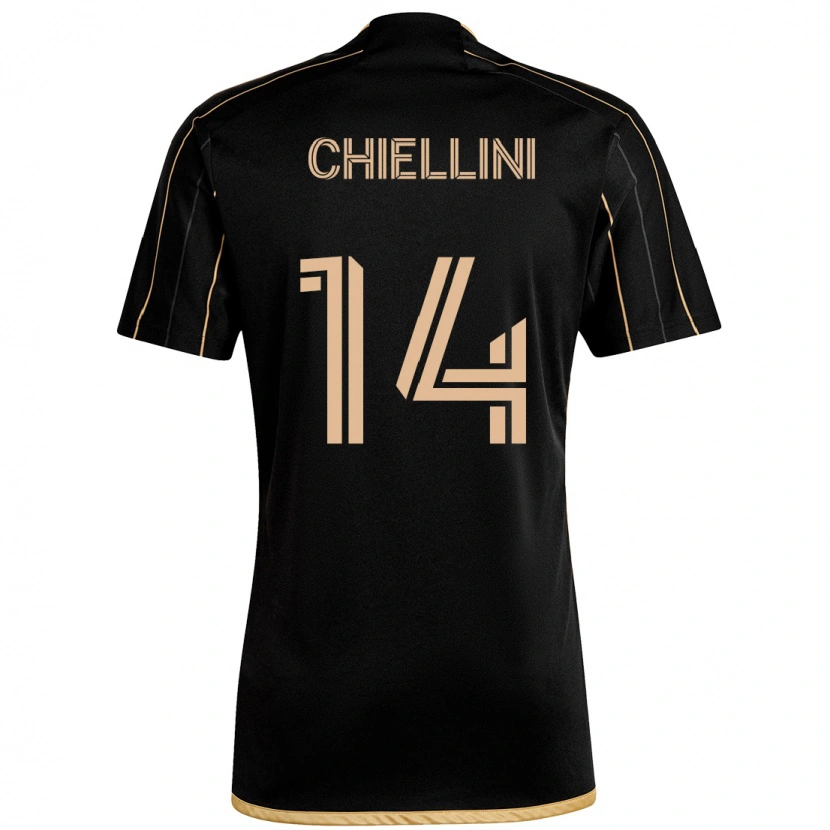 Danxen Niño Camiseta Giorgio Chiellini #14 Blanco Marrón 1ª Equipación 2025/26 La Camisa