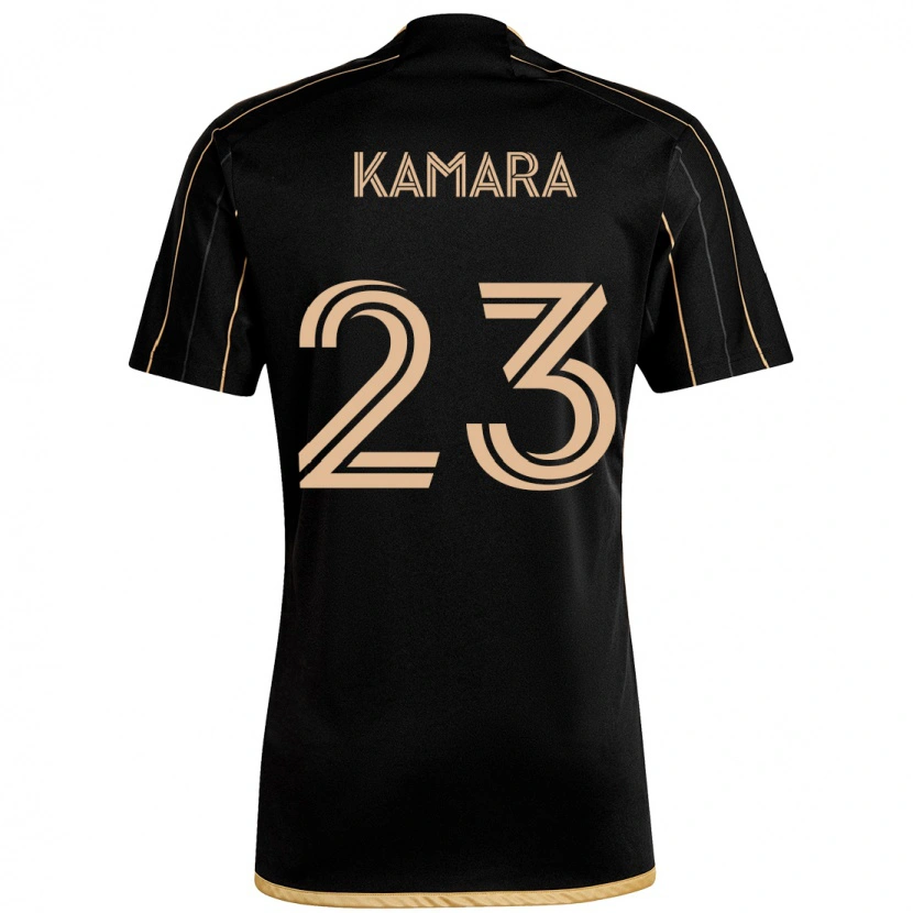 Danxen Niño Camiseta Kei Kamara #23 Blanco Marrón 1ª Equipación 2025/26 La Camisa