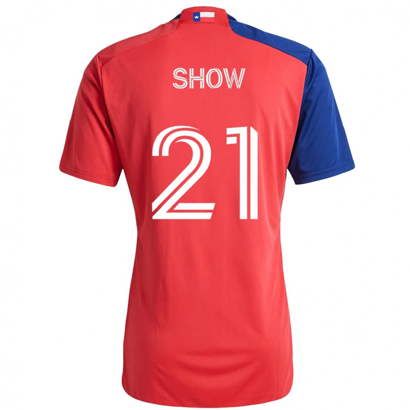 Danxen Niño Camiseta Show #21 Azul Claro Rojo 1ª Equipación 2025/26 La Camisa