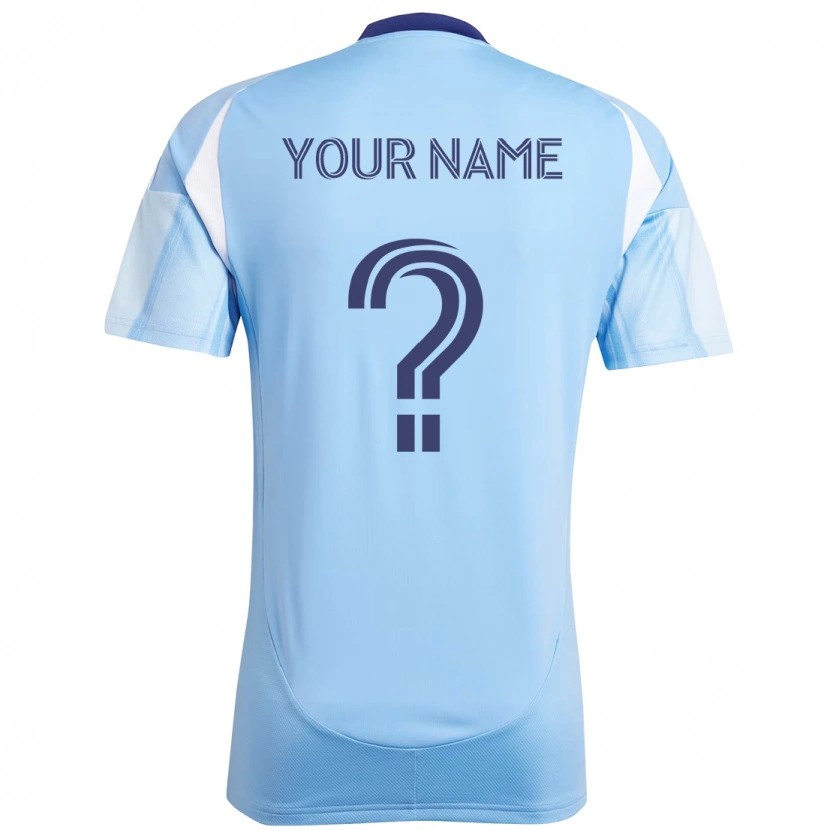 Danxen Niño Camiseta Su Nombre #0 Negro Azul Naranja 1ª Equipación 2025/26 La Camisa