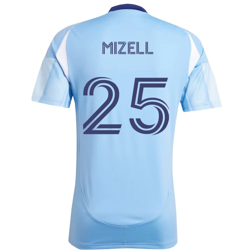 Danxen Niño Camiseta Cody Mizell #25 Negro Azul Naranja 1ª Equipación 2025/26 La Camisa