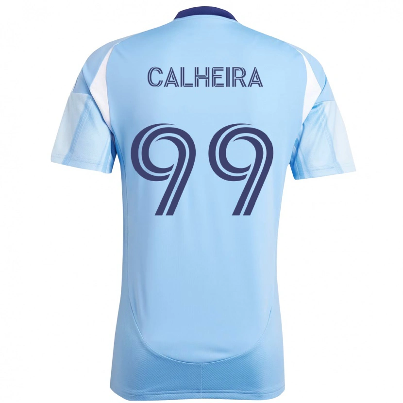 Danxen Niño Camiseta Taylor Calheira #99 Negro Azul Naranja 1ª Equipación 2025/26 La Camisa