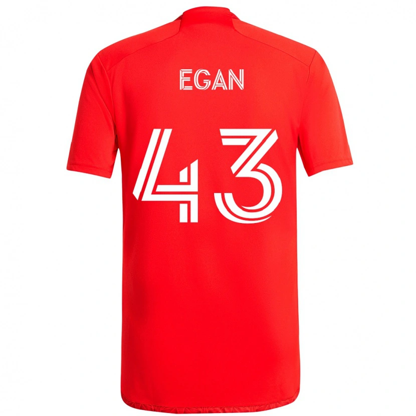 Danxen Niño Camiseta Noah Egan #43 Azul Celeste Claro Azul 1ª Equipación 2025/26 La Camisa