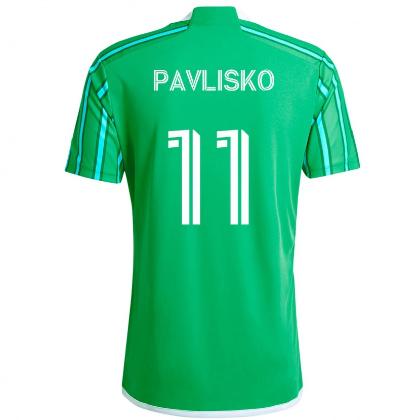 Danxen Niño Camiseta Kirsten Pavlisko #11 Azul Claro 1ª Equipación 2025/26 La Camisa