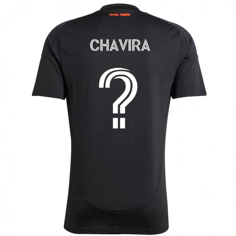 Danxen Niño Camiseta Scott Chavira #0 Blanco Rojo 1ª Equipación 2025/26 La Camisa