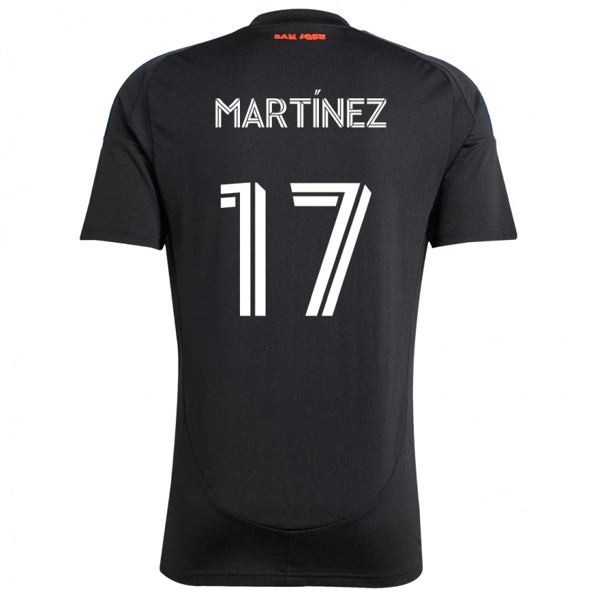 Danxen Niño Camiseta Josef Martínez #17 Blanco Rojo 1ª Equipación 2025/26 La Camisa