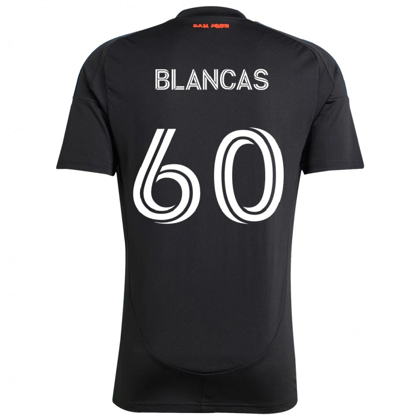 Danxen Niño Camiseta Eduardo Blancas #60 Blanco Rojo 1ª Equipación 2025/26 La Camisa