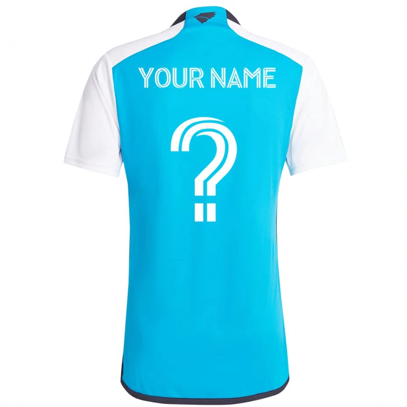 Danxen Niño Camiseta Su Nombre #0 Negro Blanco 1ª Equipación 2025/26 La Camisa