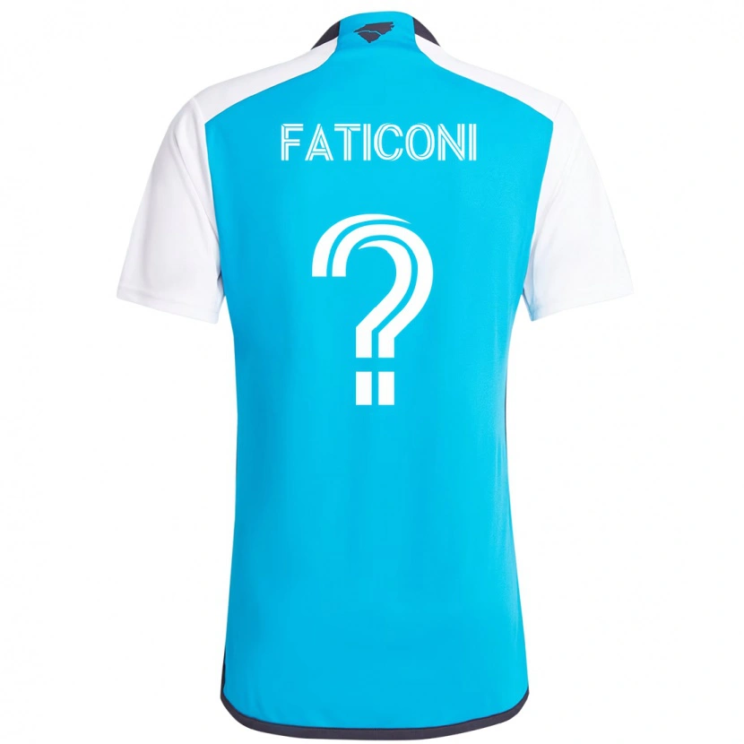 Danxen Niño Camiseta Trey Faticoni #0 Negro Blanco 1ª Equipación 2025/26 La Camisa