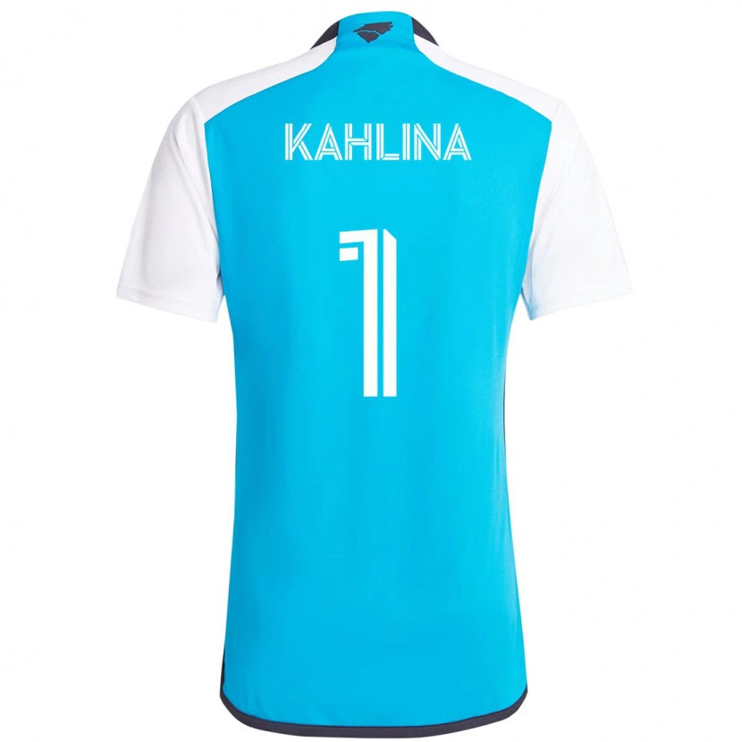 Danxen Niño Camiseta Kristijan Kahlina #1 Negro Blanco 1ª Equipación 2025/26 La Camisa