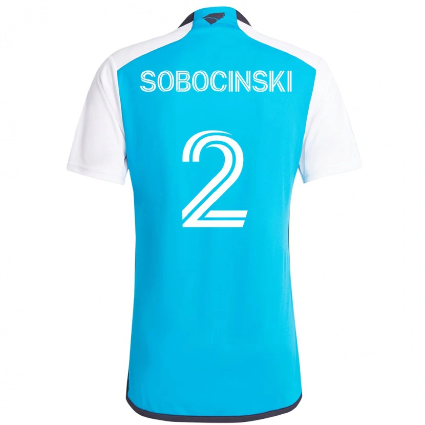 Danxen Niño Camiseta Jan Sobocinski #2 Negro Blanco 1ª Equipación 2025/26 La Camisa