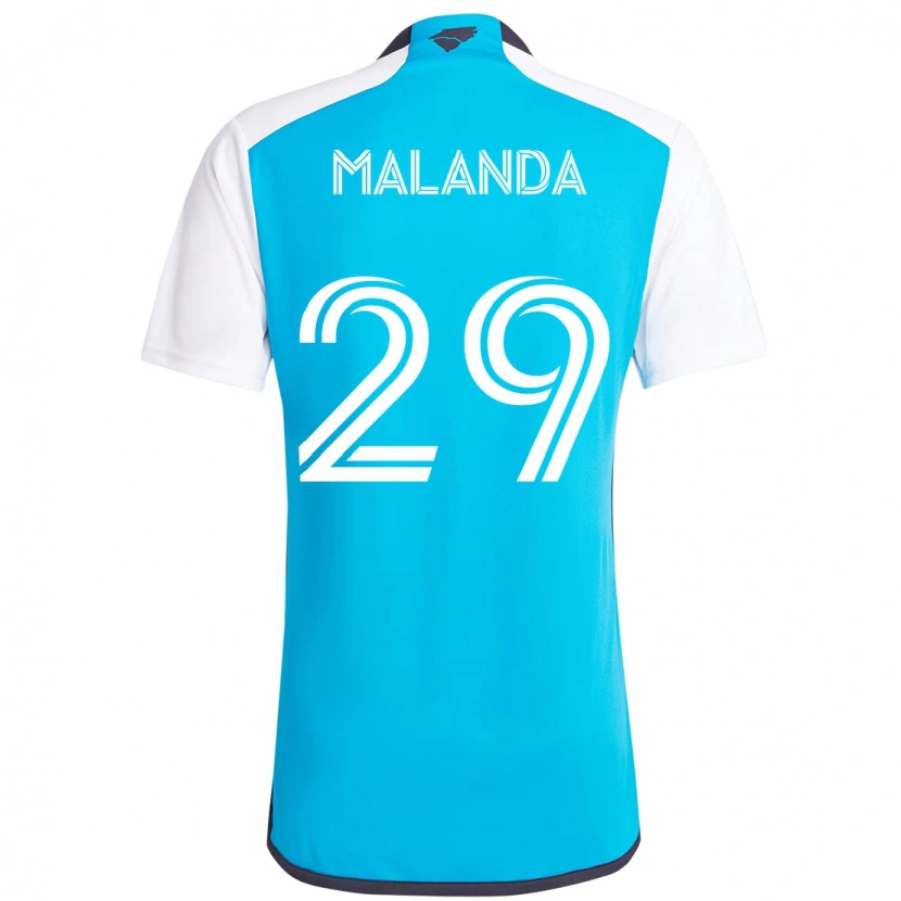 Danxen Niño Camiseta Adilson Malanda #29 Negro Blanco 1ª Equipación 2025/26 La Camisa