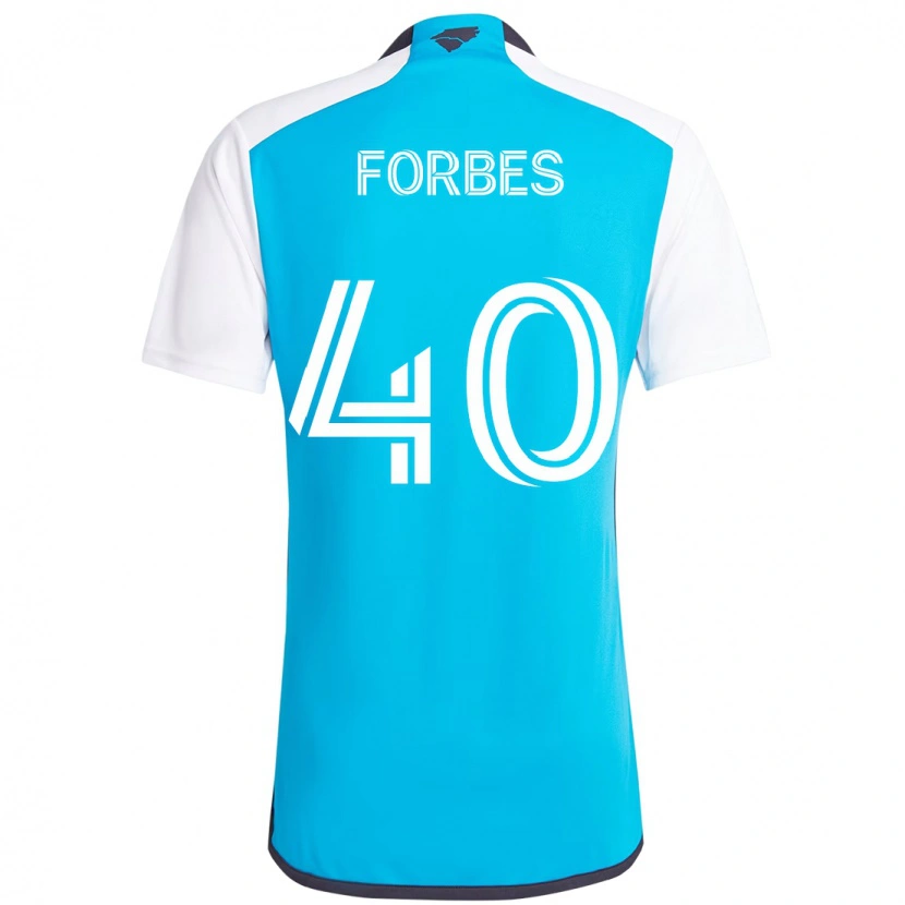 Danxen Niño Camiseta Jahlane Forbes #40 Negro Blanco 1ª Equipación 2025/26 La Camisa