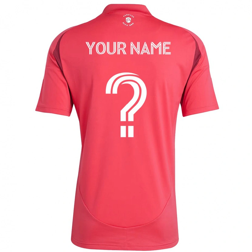 Danxen Niño Camiseta Su Nombre #0 Blanco Magenta 1ª Equipación 2025/26 La Camisa