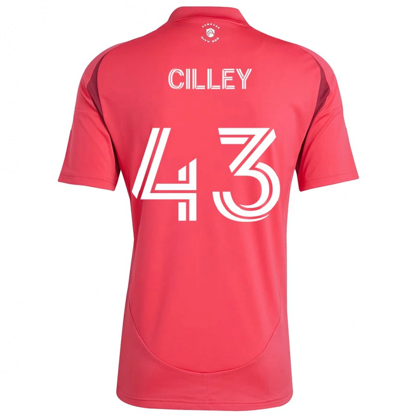Danxen Niño Camiseta Cam Cilley #43 Blanco Magenta 1ª Equipación 2025/26 La Camisa