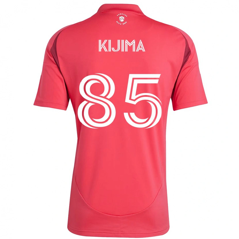 Danxen Niño Camiseta Hosei Kijima #85 Blanco Magenta 1ª Equipación 2025/26 La Camisa
