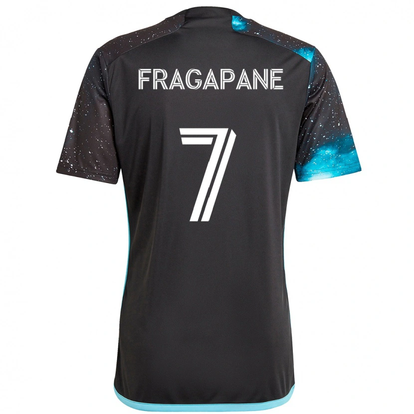 Danxen Niño Camiseta Franco Fragapane #7 Azul Celeste 1ª Equipación 2025/26 La Camisa