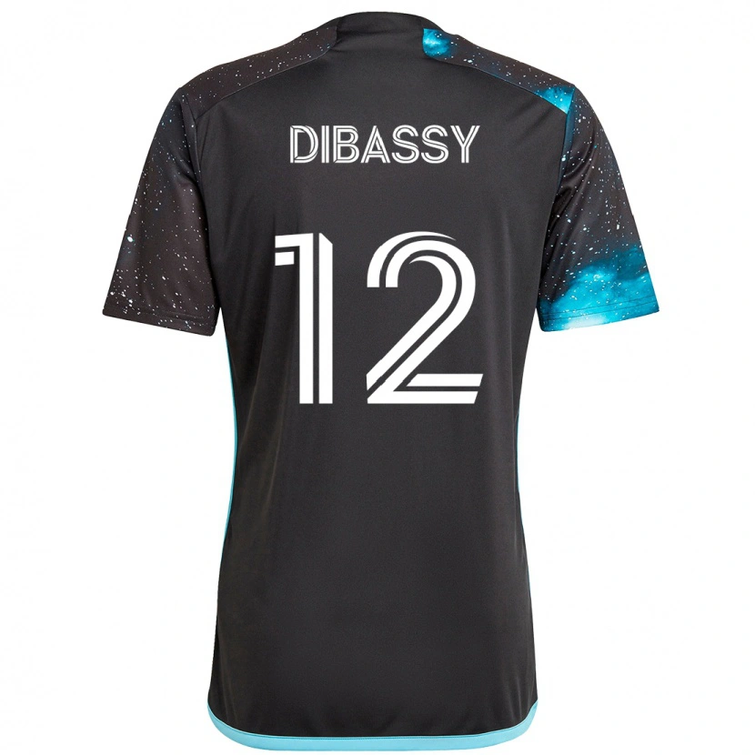 Danxen Niño Camiseta Bakaye Dibassy #12 Azul Celeste 1ª Equipación 2025/26 La Camisa