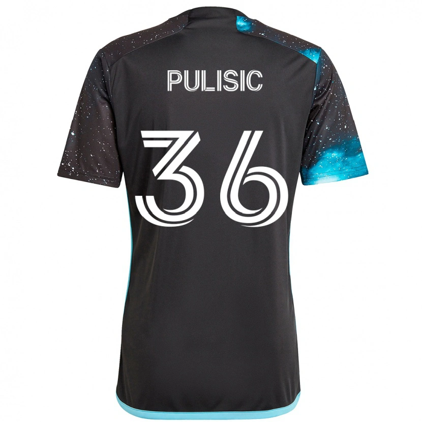 Danxen Niño Camiseta Will Pulisic #36 Azul Celeste 1ª Equipación 2025/26 La Camisa