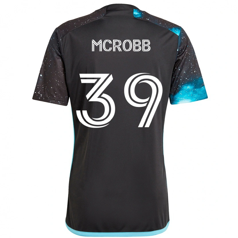 Danxen Niño Camiseta Finn Mcrobb #39 Azul Celeste 1ª Equipación 2025/26 La Camisa