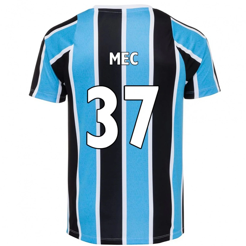 Danxen Niño Camiseta Gabriel Mec #37 Azul Negro Blanco 1ª Equipación 2025/26 La Camisa