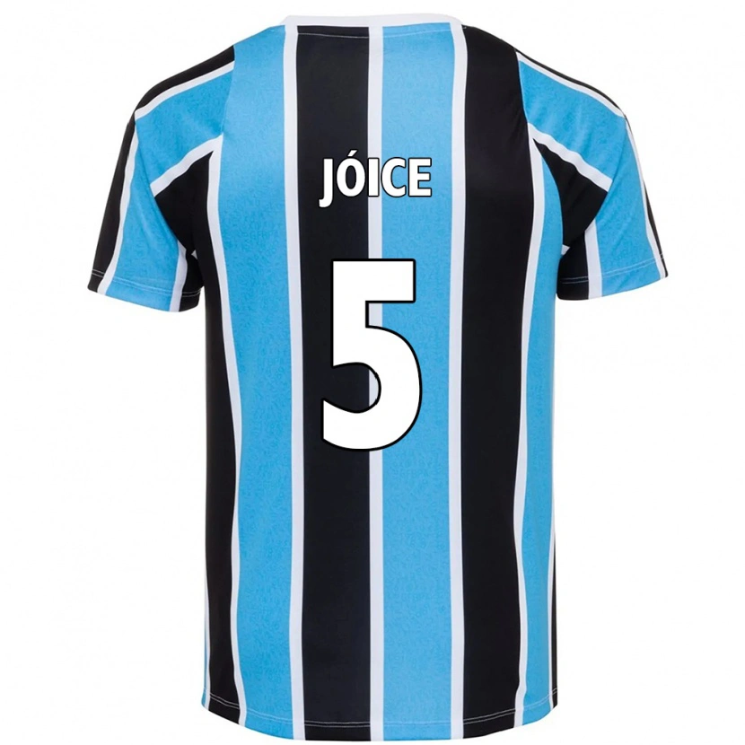 Danxen Niño Camiseta Jóice #5 Azul Negro Blanco 1ª Equipación 2025/26 La Camisa