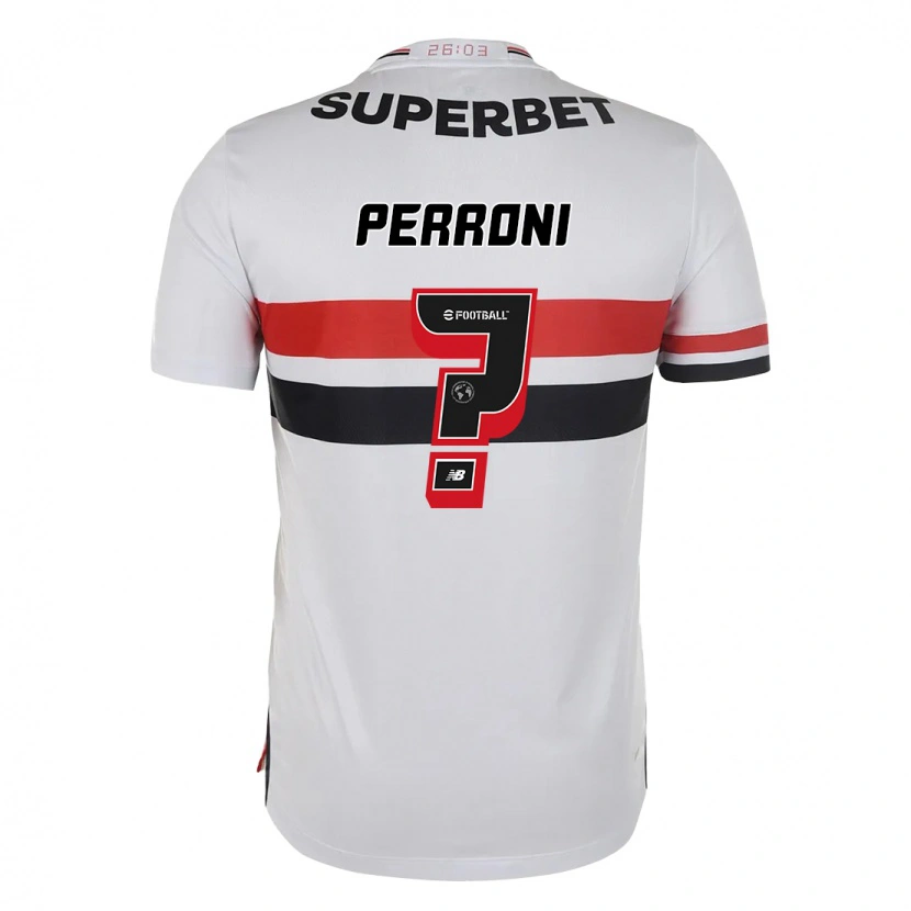 Danxen Niño Camiseta Enzo Perroni #0 Negro Rojo 1ª Equipación 2025/26 La Camisa