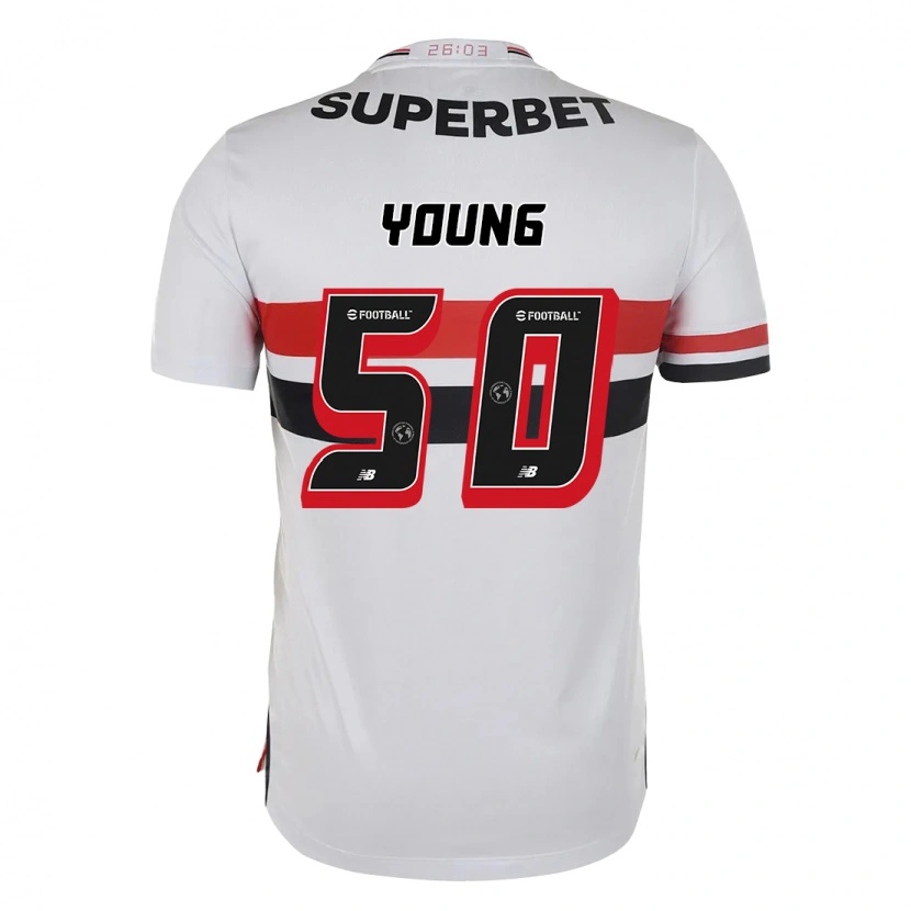 Danxen Niño Camiseta Young #50 Negro Rojo 1ª Equipación 2025/26 La Camisa