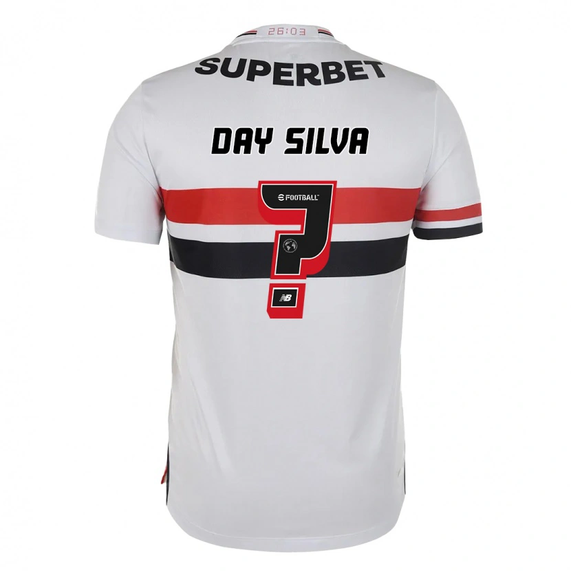 Danxen Niño Camiseta Day Silva #0 Negro Rojo 1ª Equipación 2025/26 La Camisa
