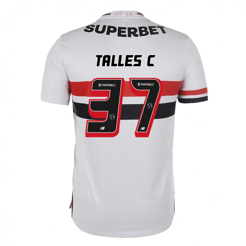 Danxen Niño Camiseta Talles #37 Rojo Negro Blanco 1ª Equipación 2025/26 La Camisa
