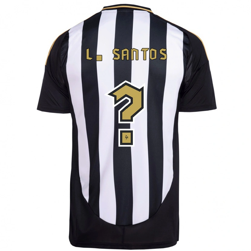 Danxen Niño Camiseta Léo Santos #0 Blanquecino 1ª Equipación 2025/26 La Camisa