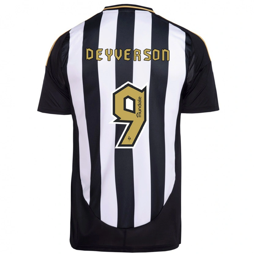 Danxen Niño Camiseta Deyverson #9 Blanquecino 1ª Equipación 2025/26 La Camisa