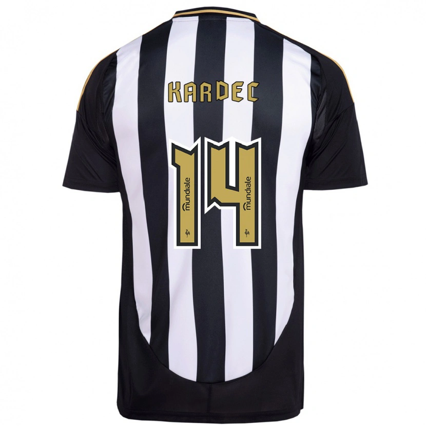 Danxen Niño Camiseta Alan Kardec #14 Blanquecino 1ª Equipación 2025/26 La Camisa