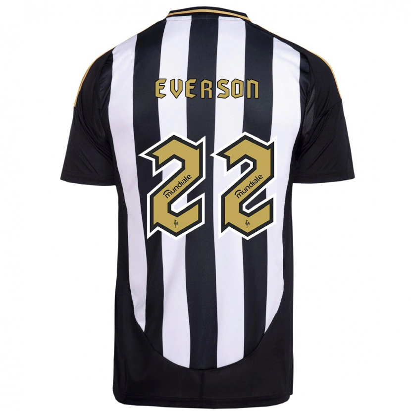 Danxen Niño Camiseta Everson #22 Blanquecino 1ª Equipación 2025/26 La Camisa