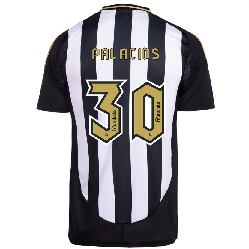 Danxen Niño Camiseta Brahian Palacios #30 Blanquecino 1ª Equipación 2025/26 La Camisa