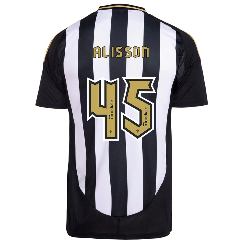 Danxen Niño Camiseta Alisson #45 Blanquecino 1ª Equipación 2025/26 La Camisa
