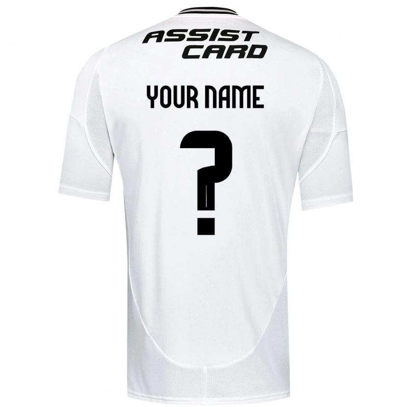Danxen Niño Camiseta Su Nombre #0 Negro Blanco 1ª Equipación 2025/26 La Camisa