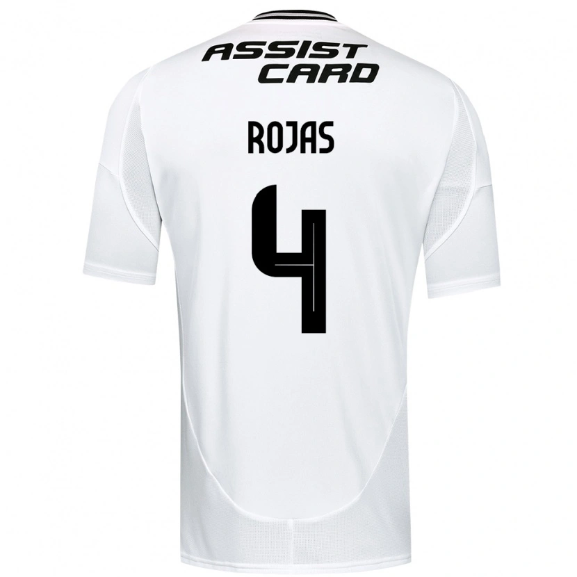 Danxen Niño Camiseta Javier Rojas #4 Negro Blanco Amarillo 1ª Equipación 2025/26 La Camisa