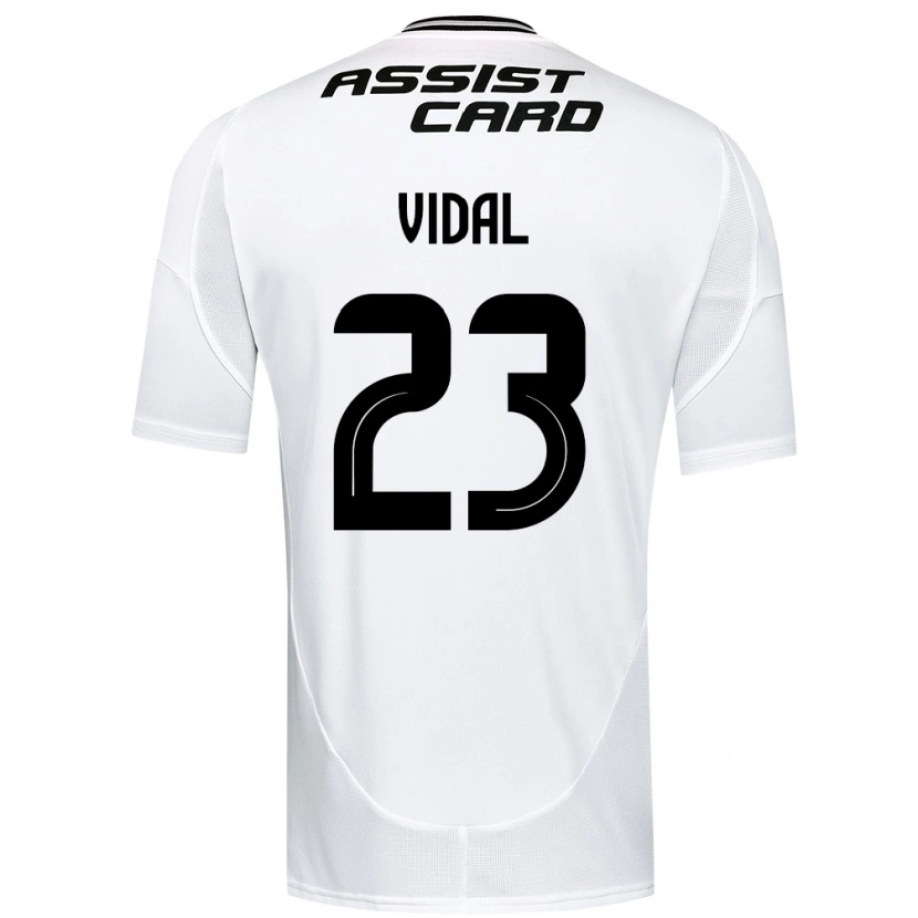 Danxen Niño Camiseta Arturo Vidal #23 Negro Blanco 1ª Equipación 2025/26 La Camisa
