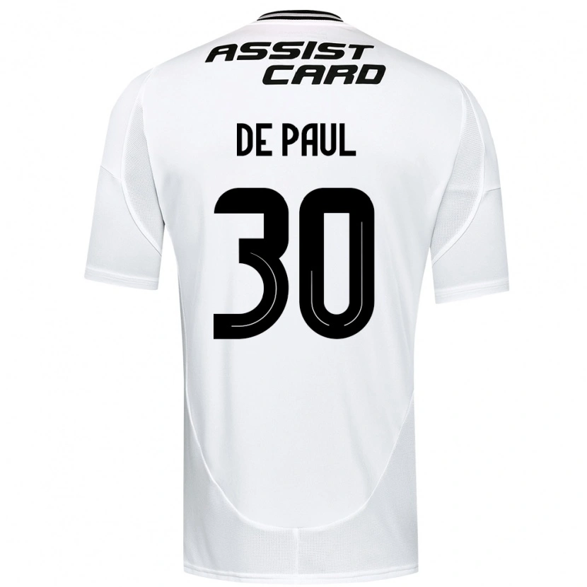 Danxen Niño Camiseta Fernando De Paul #30 Negro Blanco Amarillo 1ª Equipación 2025/26 La Camisa