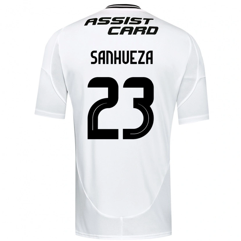 Danxen Niño Camiseta Nicol Sanhueza #23 Negro Blanco 1ª Equipación 2025/26 La Camisa