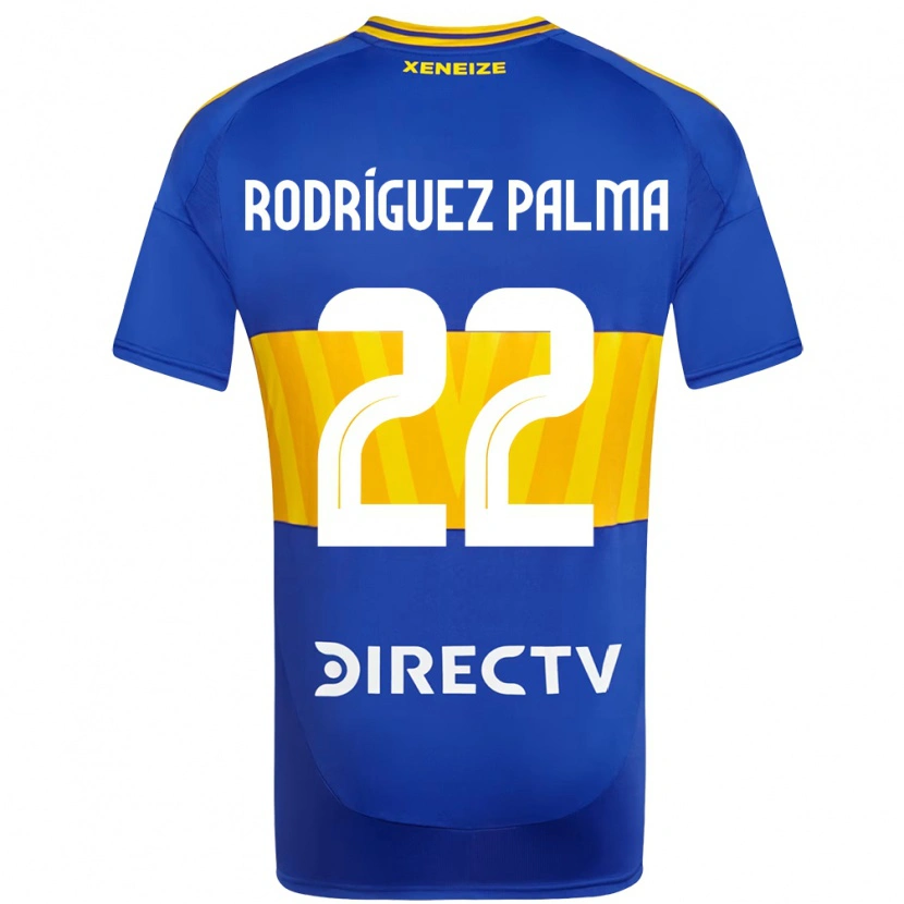 Danxen Niño Camiseta Joaquina Rodríguez Palma #22 Azul Real Amarillo 1ª Equipación 2025/26 La Camisa
