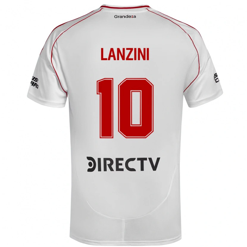 Danxen Niño Camiseta Manuel Lanzini #10 Borgoña Magenta 1ª Equipación 2025/26 La Camisa