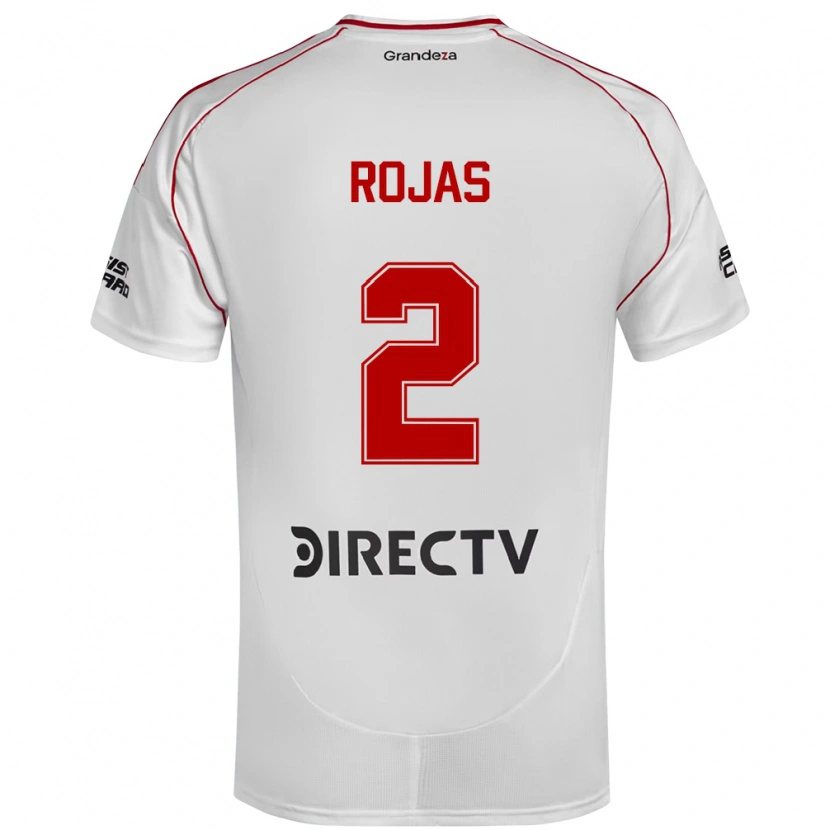 Danxen Niño Camiseta Robert Rojas #2 Borgoña Magenta 1ª Equipación 2025/26 La Camisa